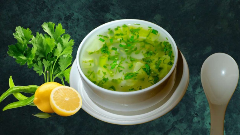 How to Make Lemon Chilly Coriander Soup?